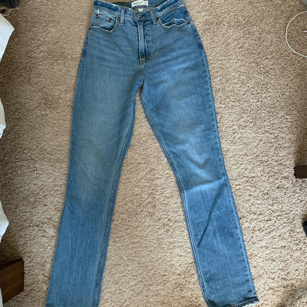 Abercrombie & Fitch Curve Love Jeans Size 4 Long